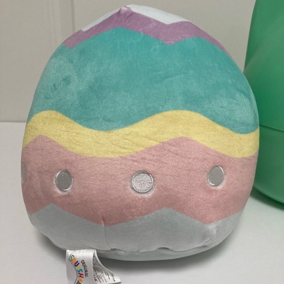 squishmallow 8" EGGBERT THE Easter EGG mystery capsule PLUSH W/ CAPSULE NEW - Picture 2 of 2